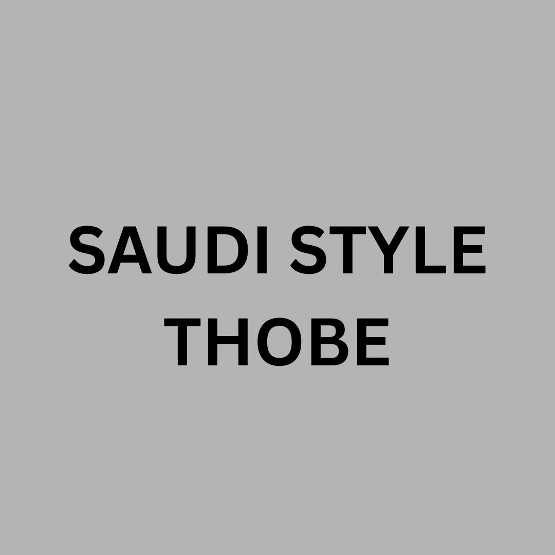 SAUDI STYLE THOBE | Al-Sunnah By Kazee